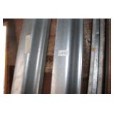 2 Galvanized Eavestrough / Bar Door Track