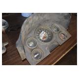 1950s Auto Speedo & Gage Panel