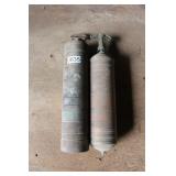 LaFrance & Pyrene Brass Auto Fire Extinguishers