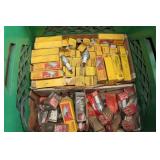 Crate Of Spark Plugs & More / 2
