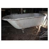 Cast Footed Porcelain Bathtub