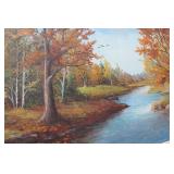 "ANNA"  Landscape Oil Painting / Signed
