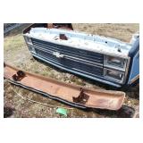 Chevy Truck Front Clip & Chrome Bumper