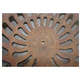 Cast Iron Mawell Tractor Seat