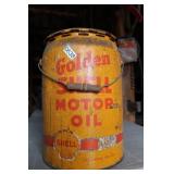 Shell Motor Oil Can