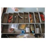Vintage Fishing Tackle & Metal Box