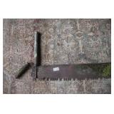 Early Cross Cut Saw