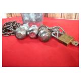 Hitch Balls Lock chains