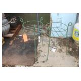 2 Iron Plant Stands