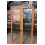 Wooden Glass Doors