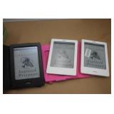 3 Kobo Ereaders