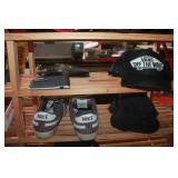 Hat  Collection / Nike Shoes / Leather Wallets