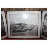 B & W Toronto Framed  Photo Art Prints