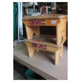 GMC Wooden Stools