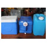 Coleman Cooler & Water Jugs
