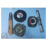 Measure Tapes / Level / Sliding T Bevel