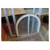 Arched Wooden Windows