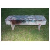 Wooden Farm Porch Bench