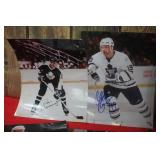 Autographed  NHL Hockey Pics & Card Collection