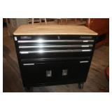 Husky Rolling Tool Cabinet Work Bench