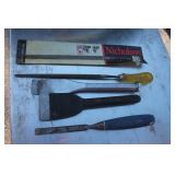 Chisels, Files, Tools & Tool Box