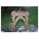 Cast Iron Hay Trolley