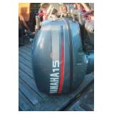 Yamaha 15hp Outboard Boat Motor