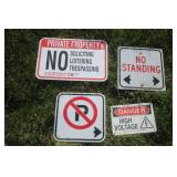 4 Vintage Signs