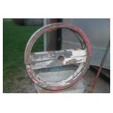 Wooden Industrial Pulley Lg Appx 36