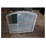 Early Arched Wooden Window Frame