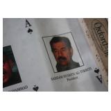 Uncut Iraqui Most Wanted Iraqui Playing Cards