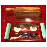 WOODEN  TURKEY CALL - NEW IN BOX + 6 MOUTH CALLS +