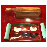 WOODEN  TURKEY CALL - NEW IN BOX + 6 MOUTH CALLS +