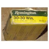 20 RDS. - REM. 30-30 WIN. CAL. 170 GR. SOFT POINT