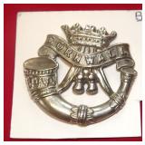 BRITISH  ARMY - DUKE OF CORNWALL'S BADGE