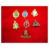 CANADIAN MILITARY HAT BADGES