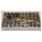 24 RDS.- WIN - .40 S & W   CAL.  AMMO + USED BRASS