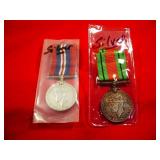 DEFENCE AND WAR MEDAL WW2