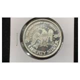 1986 Liberty 1 Troy Oz .999+ Silver Round