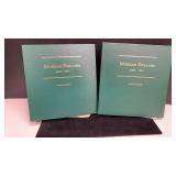 (2) Empty Morgan Dollars Albums: #1 1878-1891 &