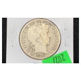 1912-D Silver Barber Half Dollar