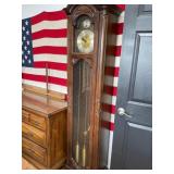 Ridgeway Tall Case Clock with Brass Pendulum and ï¿½