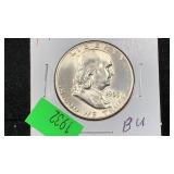 1955 ï¿½ï¿½Bugs Bunnyï¿½ï¿½ Silver Franklin Half Dollar