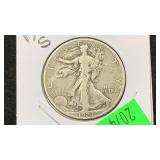 1923-S Silver Walking Liberty Half Dollar