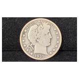 1915-D Silver Barber Half Dollar