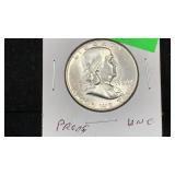 1956 Silver Franklin Half Dollar high grade