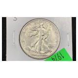 1936-S Silver Walking Liberty Half Dollar