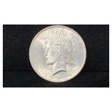 1923 Silver Peace Dollar