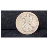 1918-D Silver Walking Liberty Half Dollar