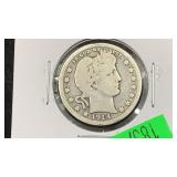 1914 Silver Barber Quarter